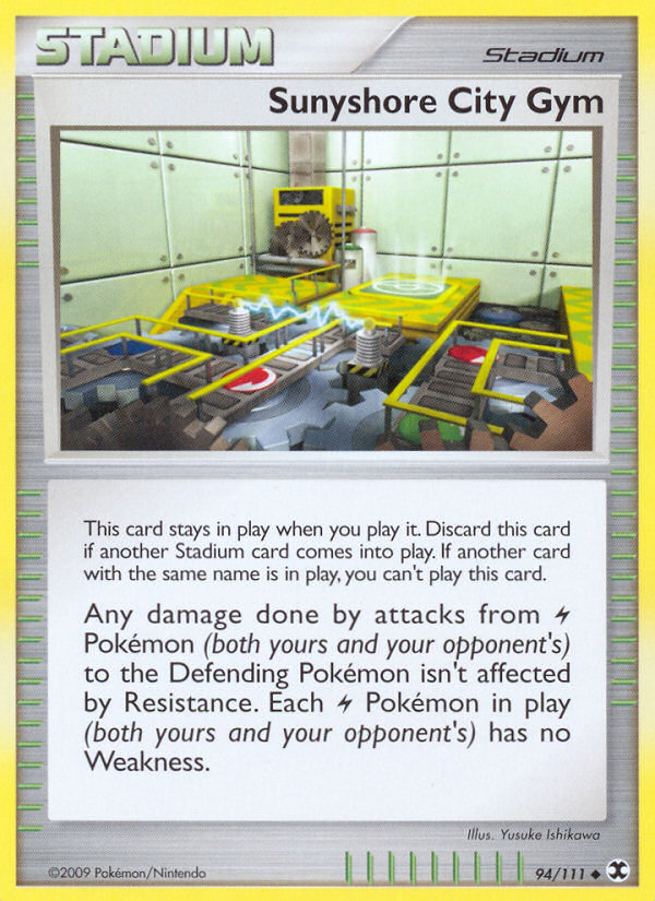 Sunyshore City Gym (94/111) [Platinum: Rising Rivals] | Tabernacle Games