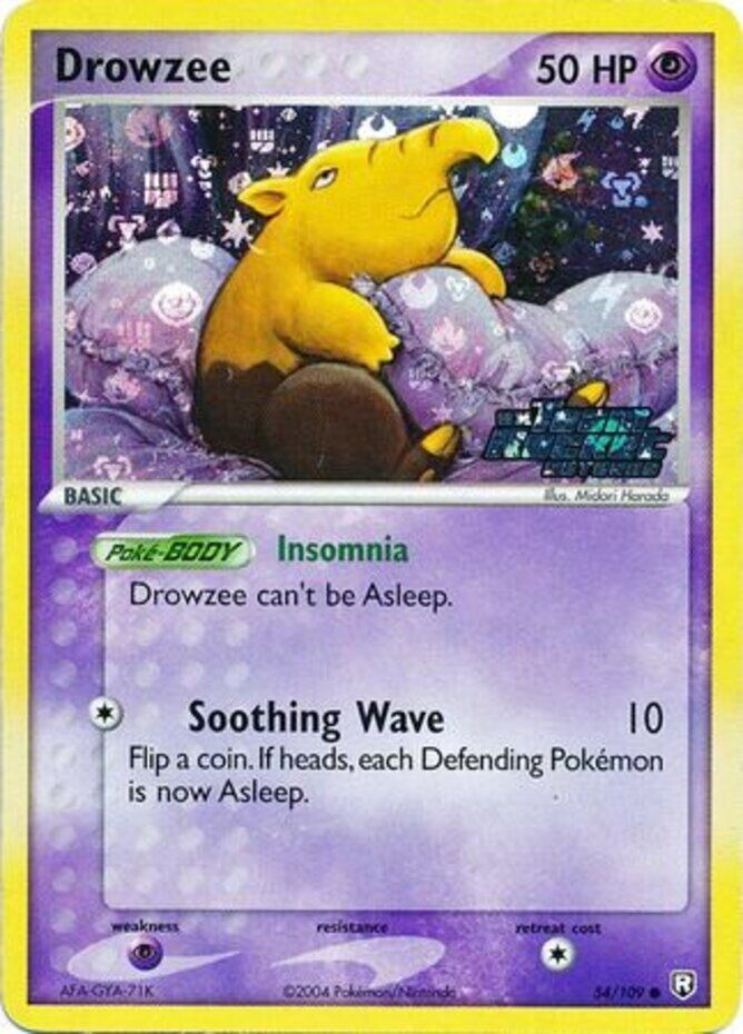 Drowzee (54/109) (Stamped) [EX: Team Rocket Returns] | Tabernacle Games