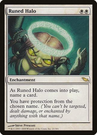 Runed Halo [Shadowmoor] | Tabernacle Games