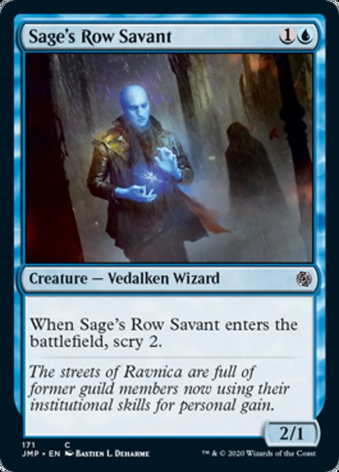 Sage's Row Savant [Jumpstart] | Tabernacle Games