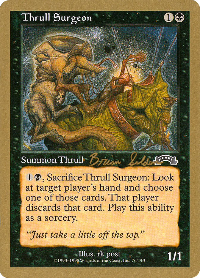 Thrull Surgeon (Brian Selden) [World Championship Decks 1998] | Tabernacle Games