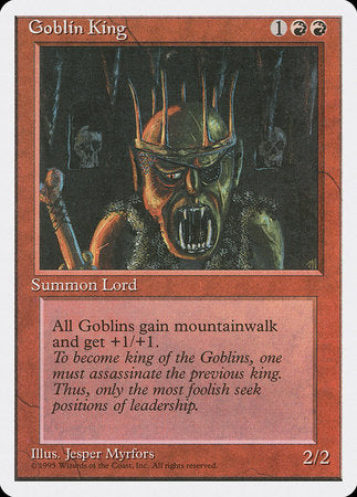 Goblin King [Fourth Edition] | Tabernacle Games