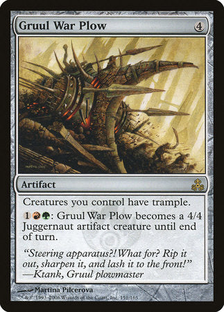 Gruul War Plow [Guildpact] | Tabernacle Games