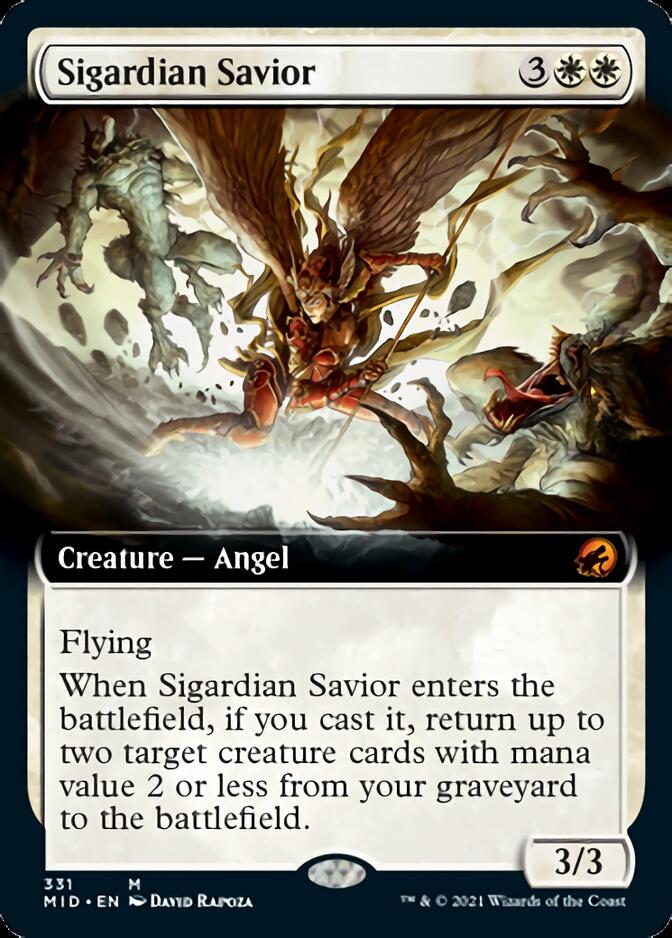 Sigardian Savior (Extended) [Innistrad: Midnight Hunt] | Tabernacle Games