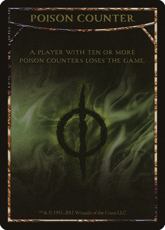 Poison Counter Token [Mirrodin Besieged Tokens] | Tabernacle Games