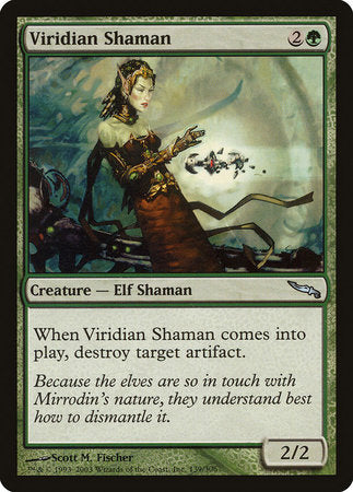 Viridian Shaman [Mirrodin] | Tabernacle Games