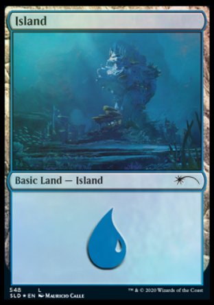 Island (Under the Sea) (548) [Secret Lair Drop Promos] | Tabernacle Games