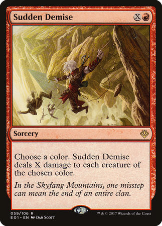 Sudden Demise [Archenemy: Nicol Bolas] | Tabernacle Games