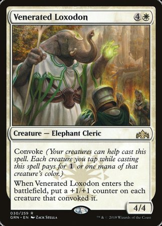 Venerated Loxodon [Guilds of Ravnica] | Tabernacle Games