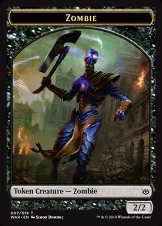 Zombie Token [War of the Spark Tokens] | Tabernacle Games