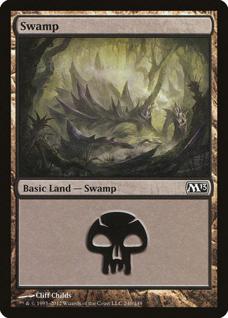 Swamp (240) [Magic 2013] | Tabernacle Games