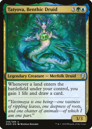 Tatyova, Benthic Druid [Dominaria] | Tabernacle Games