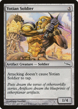 Yotian Soldier [Mirrodin] | Tabernacle Games