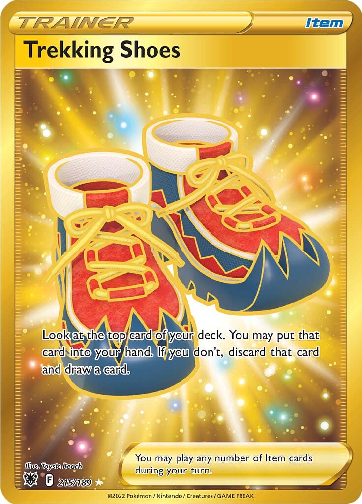 Trekking Shoes (215/189) [Sword & Shield: Astral Radiance] | Tabernacle Games