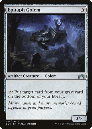 Epitaph Golem [Shadows over Innistrad] | Tabernacle Games