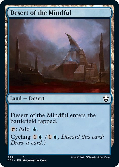 Desert of the Mindful [Commander 2021] | Tabernacle Games