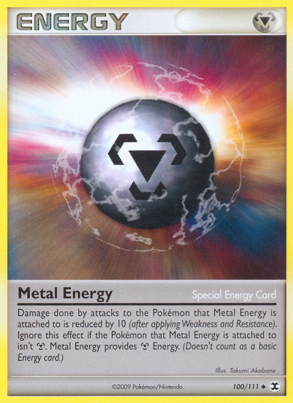 Metal Energy (100/111) [Platinum: Rising Rivals] | Tabernacle Games