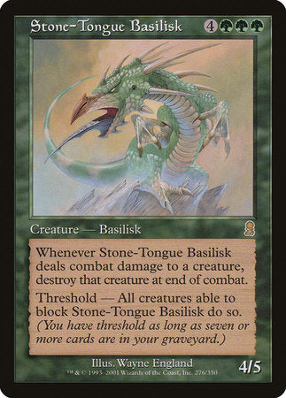Stone-Tongue Basilisk [Odyssey] | Tabernacle Games