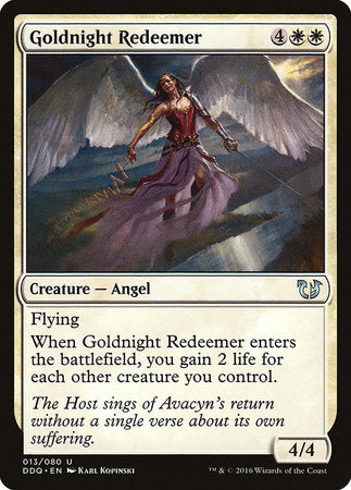 Goldnight Redeemer [Duel Decks: Blessed vs. Cursed] | Tabernacle Games