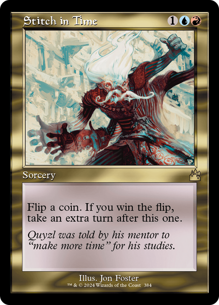 Stitch in Time (Retro Frame) [Ravnica Remastered] | Tabernacle Games