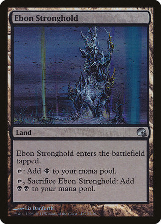 Ebon Stronghold [Premium Deck Series: Graveborn] | Tabernacle Games