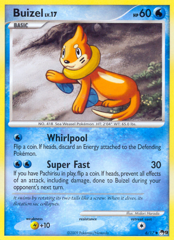 Buizel (6/17) [POP Series 9] | Tabernacle Games