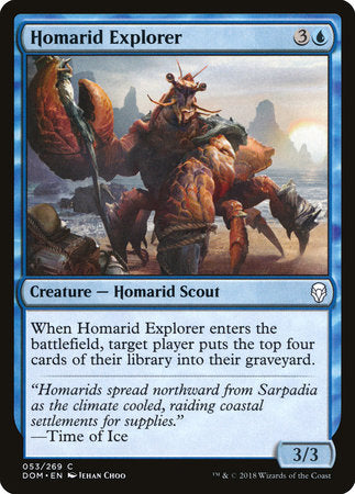Homarid Explorer [Dominaria] | Tabernacle Games