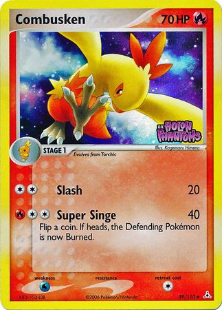 Combusken (39/110) (Stamped) [EX: Holon Phantoms] | Tabernacle Games