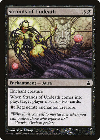 Strands of Undeath [Ravnica: City of Guilds] | Tabernacle Games