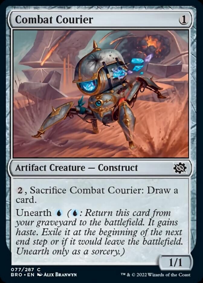 Combat Courier [The Brothers' War] | Tabernacle Games