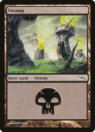 Swamp (298) [Mirrodin] | Tabernacle Games