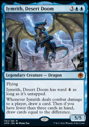 Iymrith, Desert Doom (Promo Pack) [Dungeons & Dragons: Adventures in the Forgotten Realms Promos] | Tabernacle Games