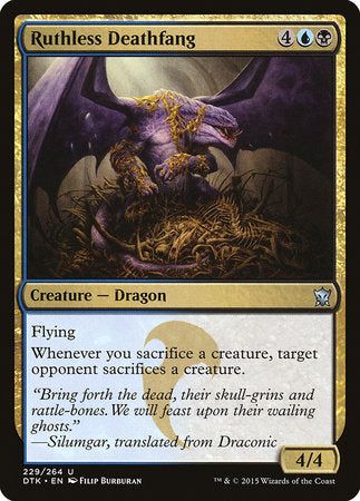 Ruthless Deathfang [Dragons of Tarkir] | Tabernacle Games