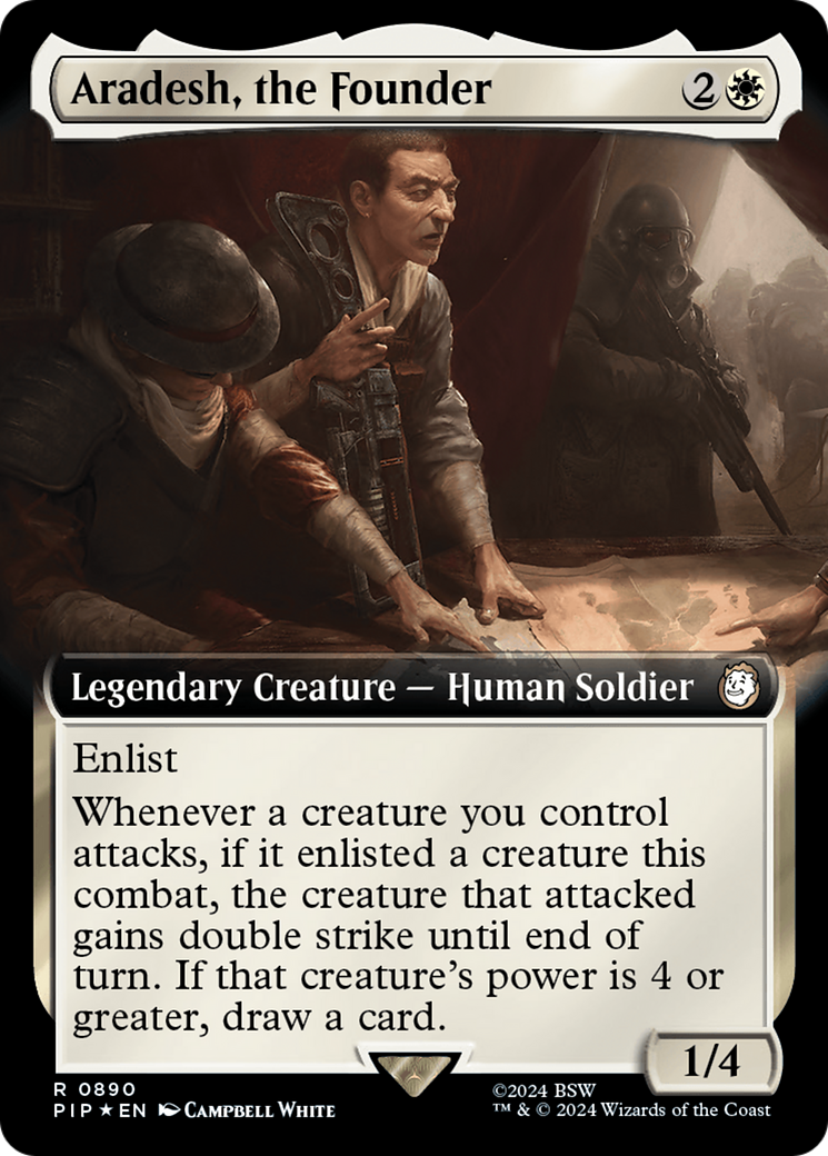 Aradesh, the Founder (Extended Art) (Surge Foil) [Fallout] | Tabernacle Games