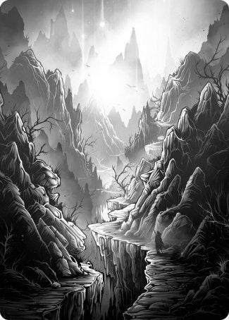 Mountain Art Card [Innistrad: Midnight Hunt Art Series] | Tabernacle Games