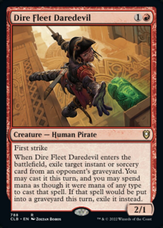 Dire Fleet Daredevil [Commander Legends: Battle for Baldur's Gate] | Tabernacle Games