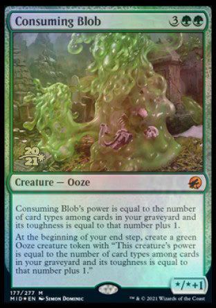 Consuming Blob [Innistrad: Midnight Hunt Prerelease Promos] | Tabernacle Games