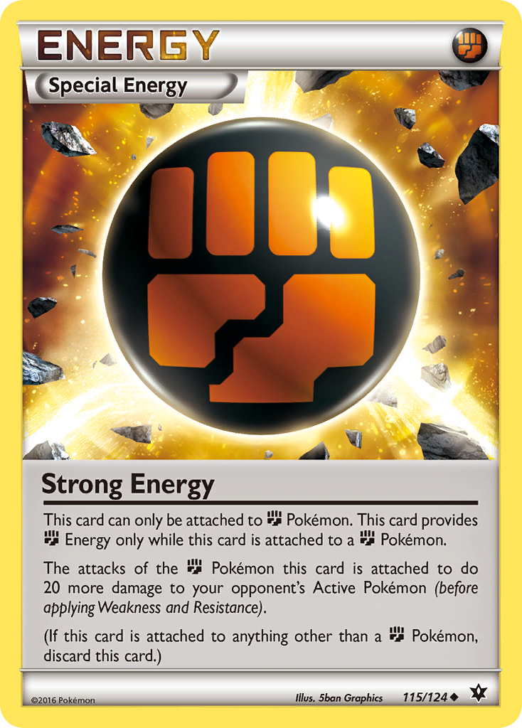 Strong Energy (115/124) [XY: Fates Collide] | Tabernacle Games
