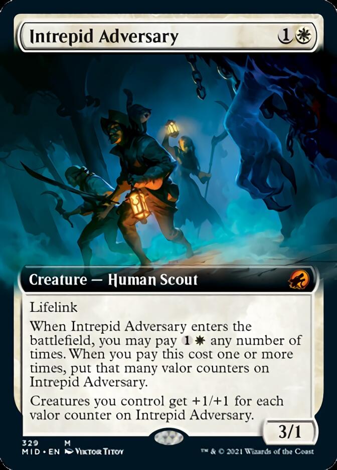 Intrepid Adversary (Extended) [Innistrad: Midnight Hunt] | Tabernacle Games