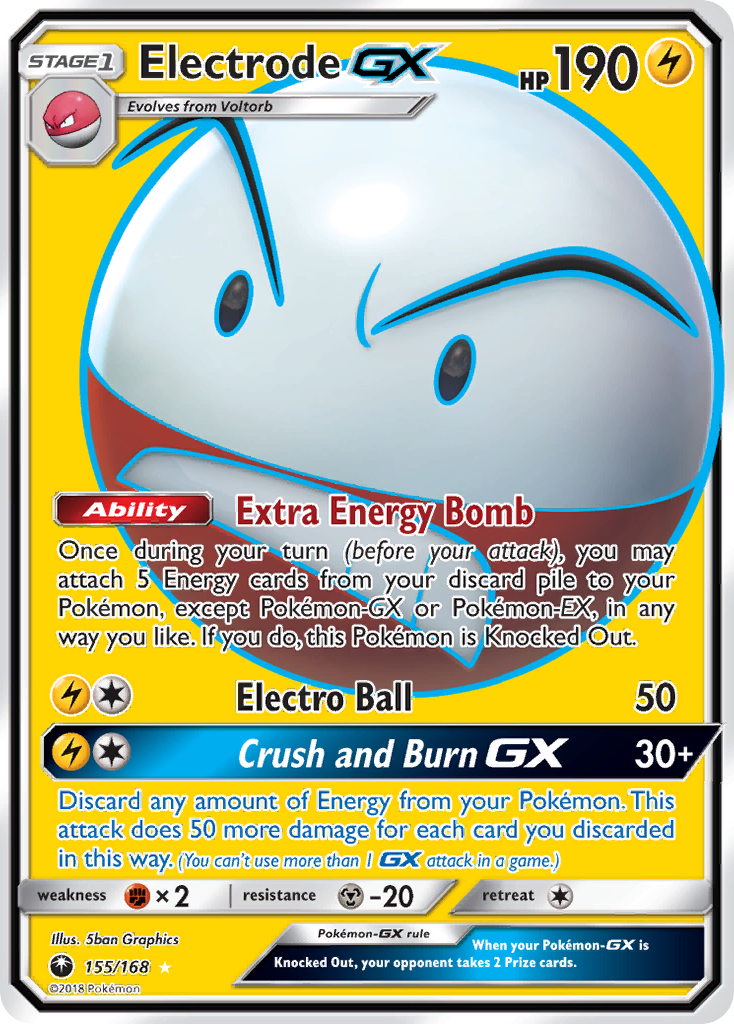 Electrode GX (155/168) [Sun & Moon: Celestial Storm] | Tabernacle Games