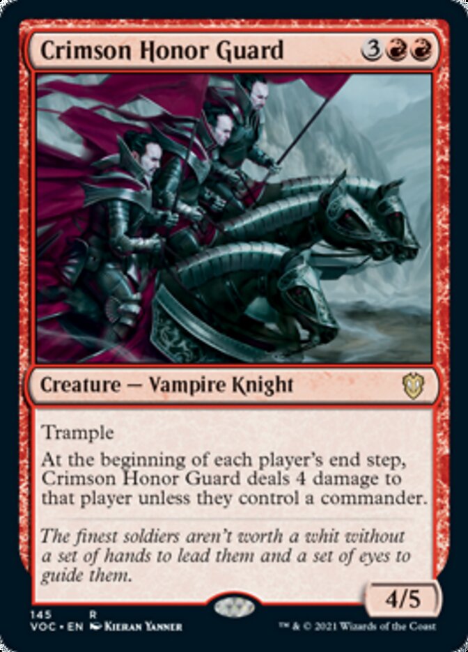 Crimson Honor Guard [Innistrad: Crimson Vow Commander] | Tabernacle Games