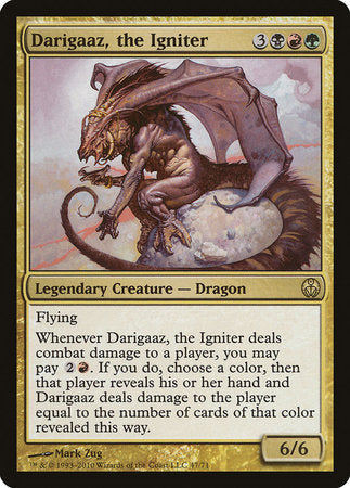 Darigaaz, the Igniter [Duel Decks: Phyrexia vs. the Coalition] | Tabernacle Games