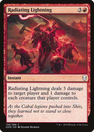 Radiating Lightning [Dominaria] | Tabernacle Games