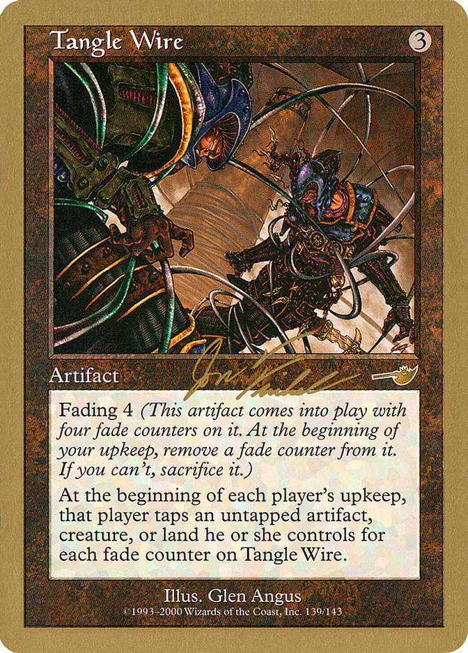 Tangle Wire (Jon Finkel) [World Championship Decks 2000] | Tabernacle Games