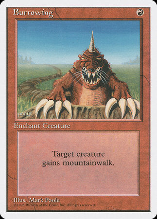 Burrowing [Fourth Edition] | Tabernacle Games