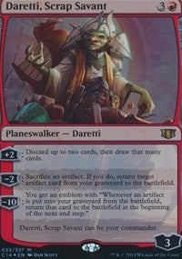 Daretti, Scrap Savant (Commander 2014) [Oversize Cards] | Tabernacle Games