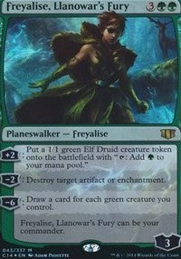 Freyalise, Llanowar's Fury (Commander 2014) [Oversize Cards] | Tabernacle Games