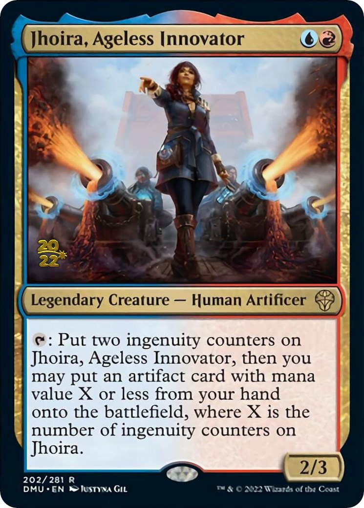 Jhoira, Ageless Innovator [Dominaria United Prerelease Promos] | Tabernacle Games