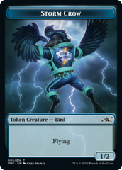 Cat // Storm Crow Double-sided Token [Unfinity Tokens] | Tabernacle Games