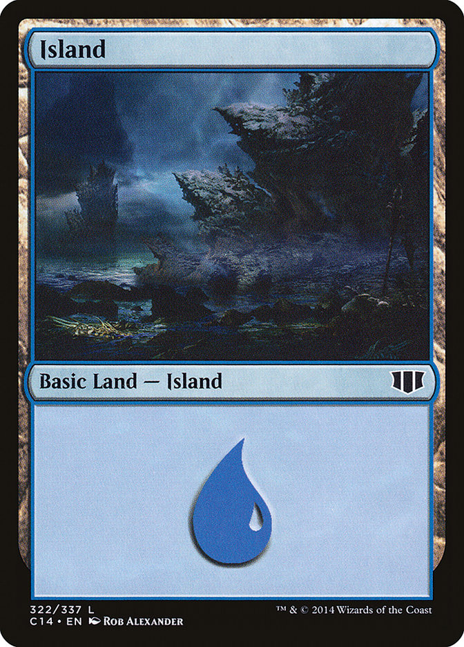Island (322) [Commander 2014] | Tabernacle Games